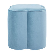 Fleur Velvet Ottoman